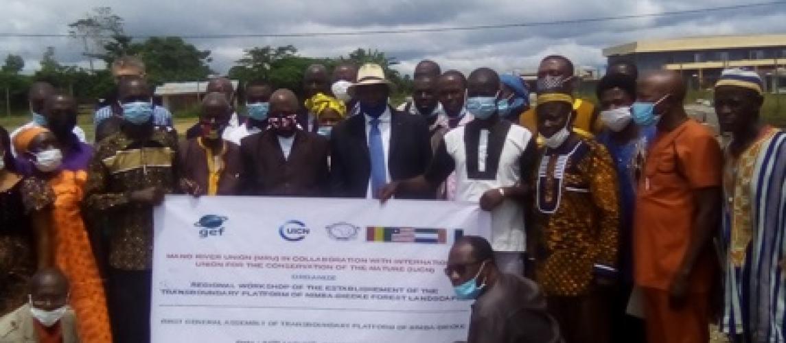 MRU Holds major meetings in Sanniquellie -Expected to establish Nimba-Diecke Transboundary Platform